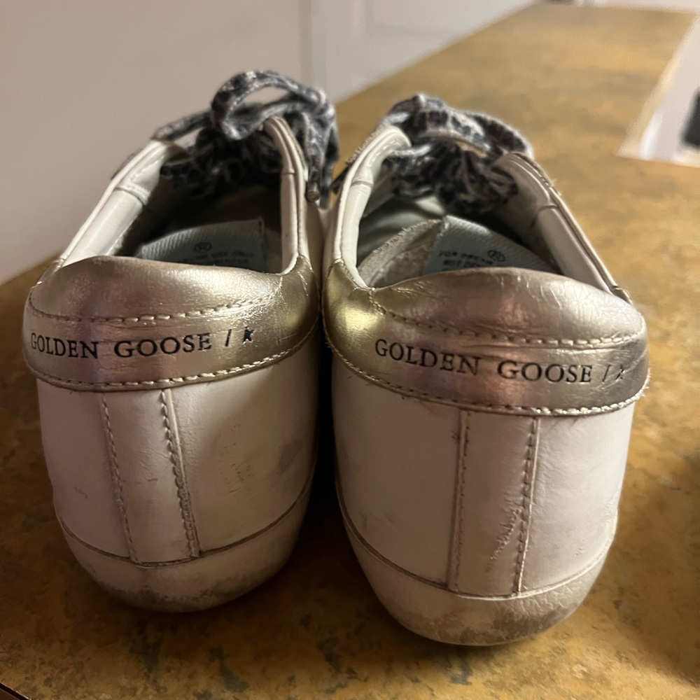 Golden Goose White and Pink Sneakers - Authentic - Picture 4 of 5
